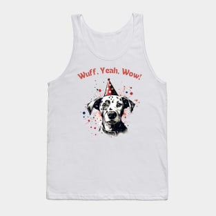 Woofy Adventure - Funny Dog Design Tank Top